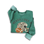 HRTandLUV - NEVER LOST A TAILGATE MINERAL SWEATSHIRTS