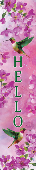Custom Decor - Yard Expression-Pink Hummingbird