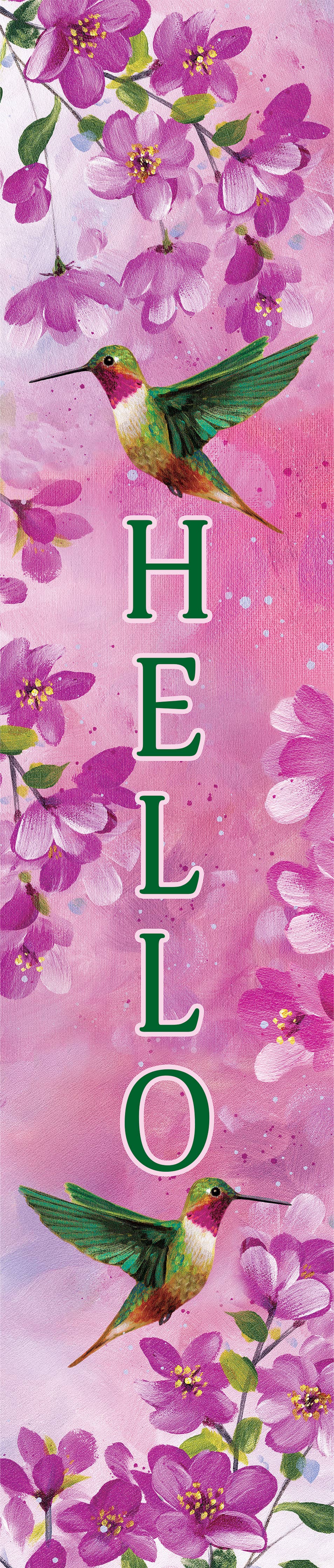 Custom Decor - Yard Expression-Pink Hummingbird
