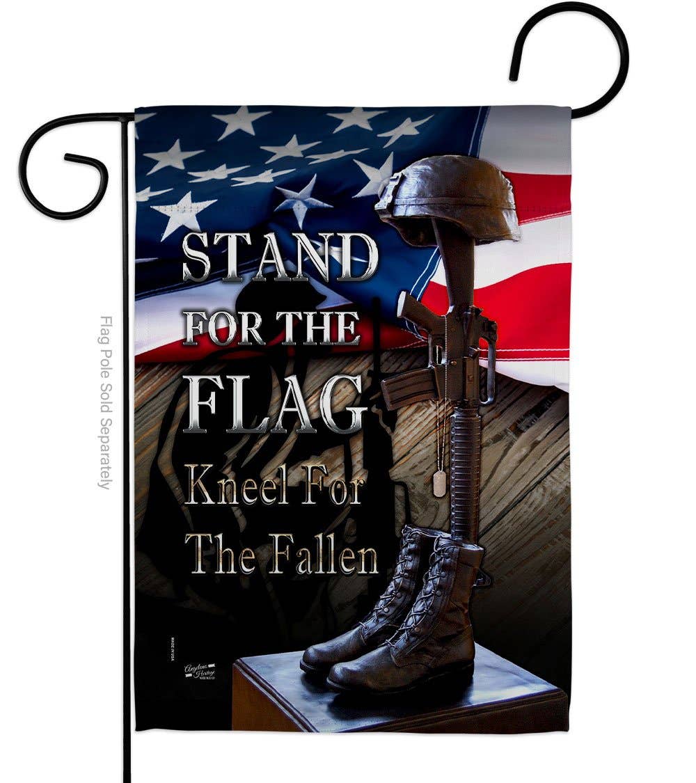 Two Group Flag Co - Stand For The Flag Armed Forces Military Service Decor Flag