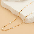 Howard's - Waterproof Necklace 18" Pearl & Bead Station Narelle