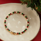 Howard's - Stella Holiday Baguette Gemstone Tennis Bracelet