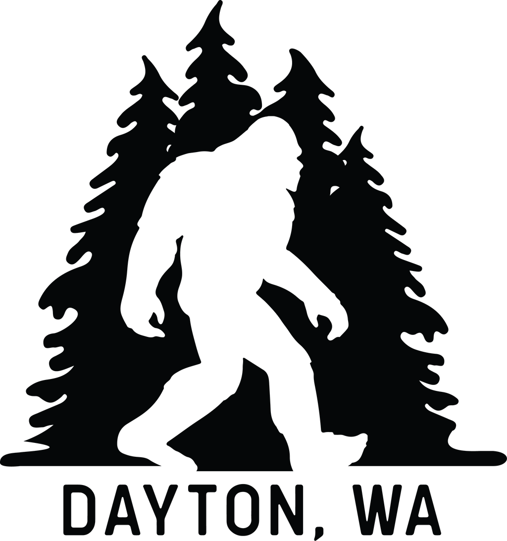 Direction Apparel - Sasquatch in Trees | Curved Bill Trucker