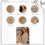 Artisan Boho Lace Trim Button-Front Blouse Top (NEW COLOR)