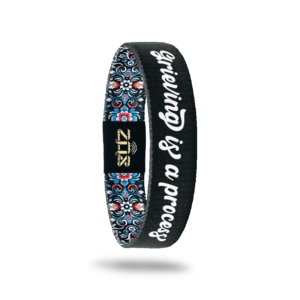 ZOX - Grieving Is A Process Interactive Affirmation Bracelet