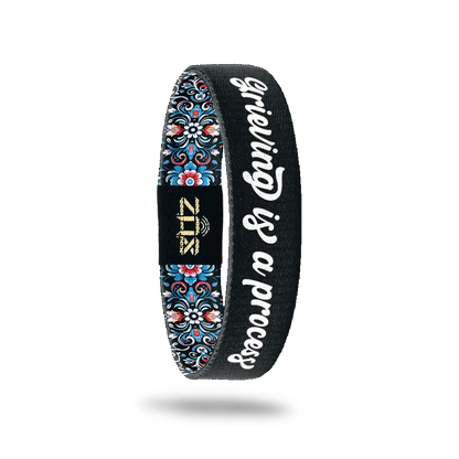 ZOX - Grieving Is A Process Interactive Affirmation Bracelet