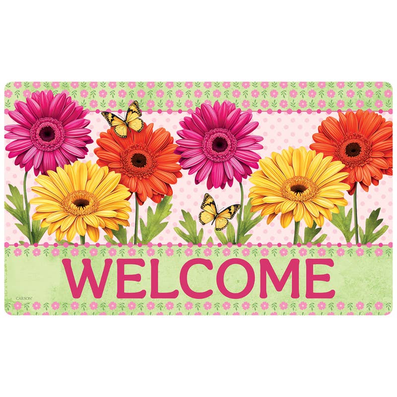 FlagTrends by Carson - "Bright Gerberas" Mat