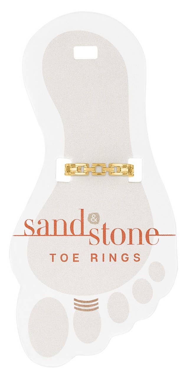Sand & Stone: Toe Ring Gold