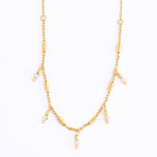 Howard's - Waterproof Necklace 15" Station Moonstone Jewelry Narelle