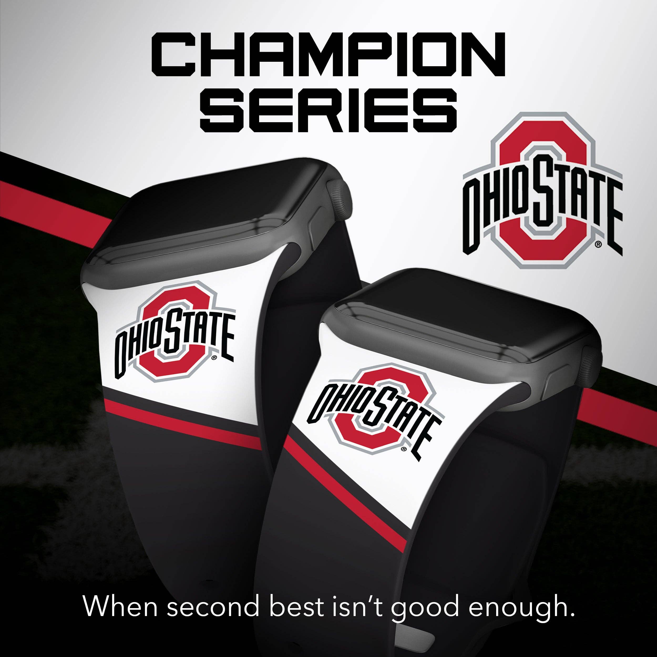 Ohio State Buckeyes Champion Series HD Apple Watch Band