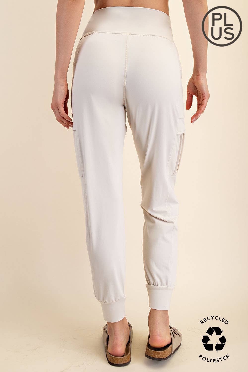 Rae Mode - PLUS SIZE BUTTER JOGGER WITH SIDE POCKETS
