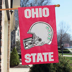 Party Animal - Ohio State Buckeyes Helmet Applique Banner Flag
