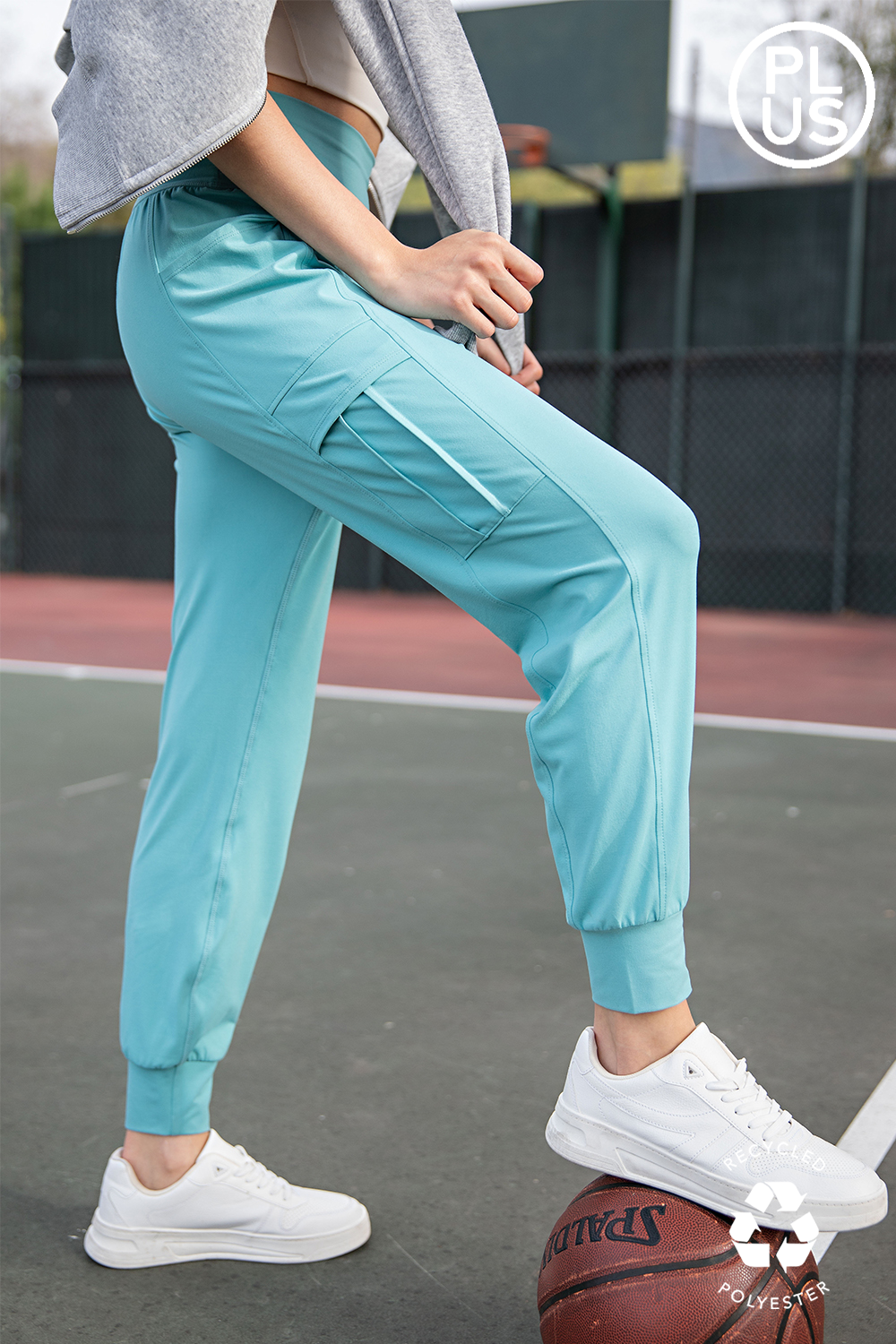 Rae Mode - PLUS SIZE BUTTER JOGGER WITH SIDE POCKETS