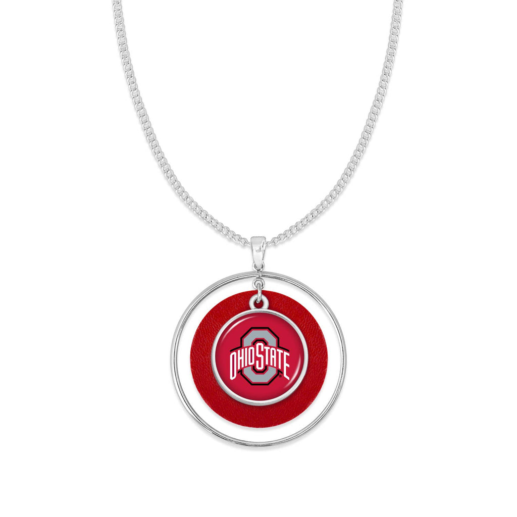 From The Heart - Ohio State Buckeyes Lindy Necklace