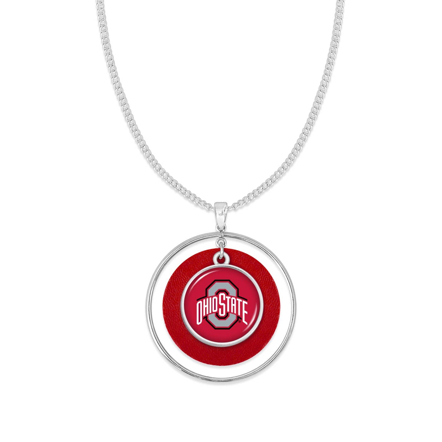 From The Heart - Ohio State Buckeyes Lindy Necklace