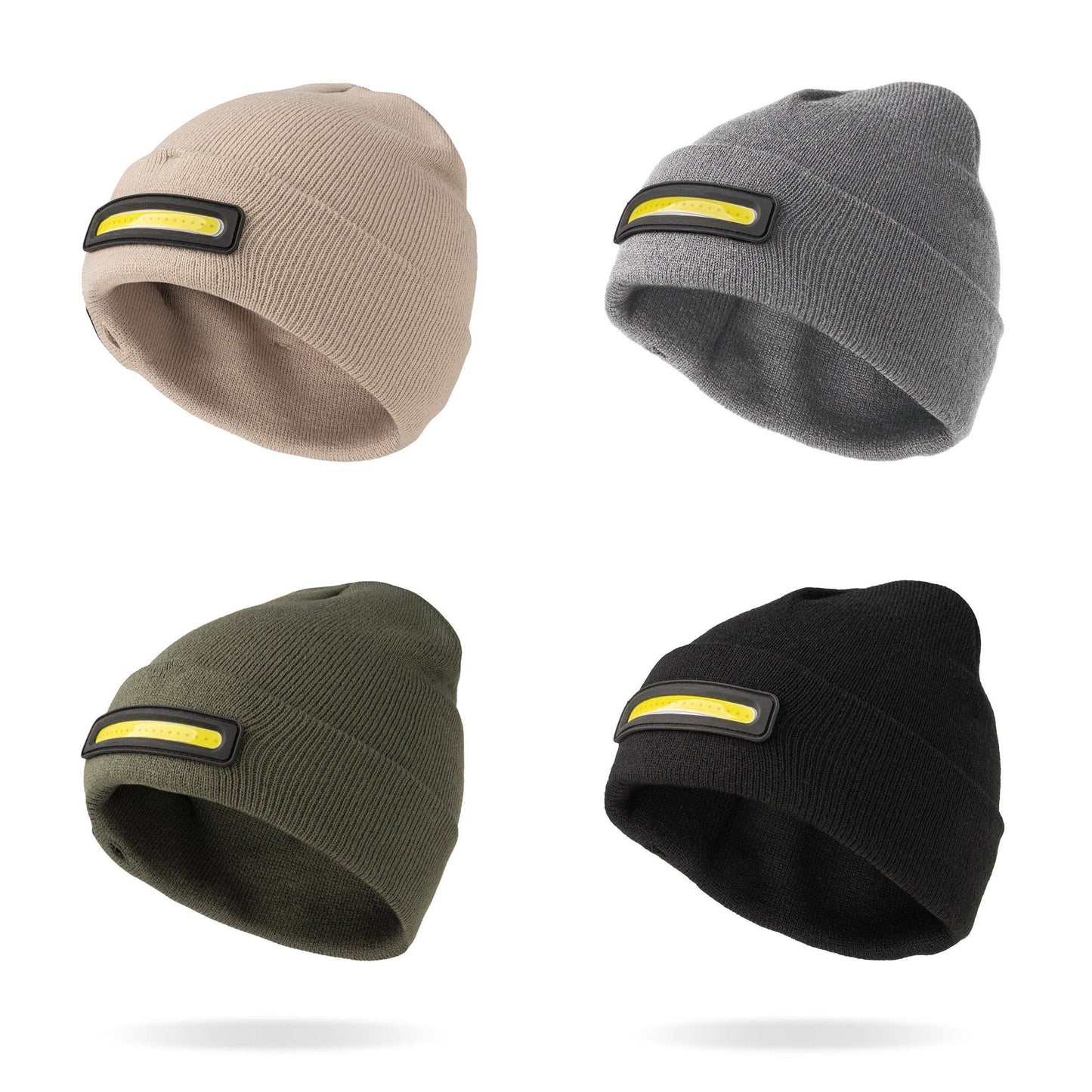 DM Merchandising - Night Scope Night Watch Rechargeable LED Beanie Assortment