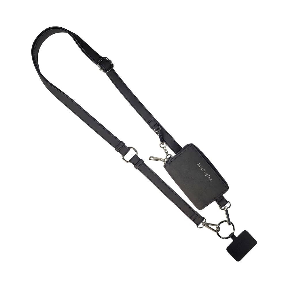 Save The Girls - Clip & Go Strap with Pouch Brushed Vegan Leather Collection