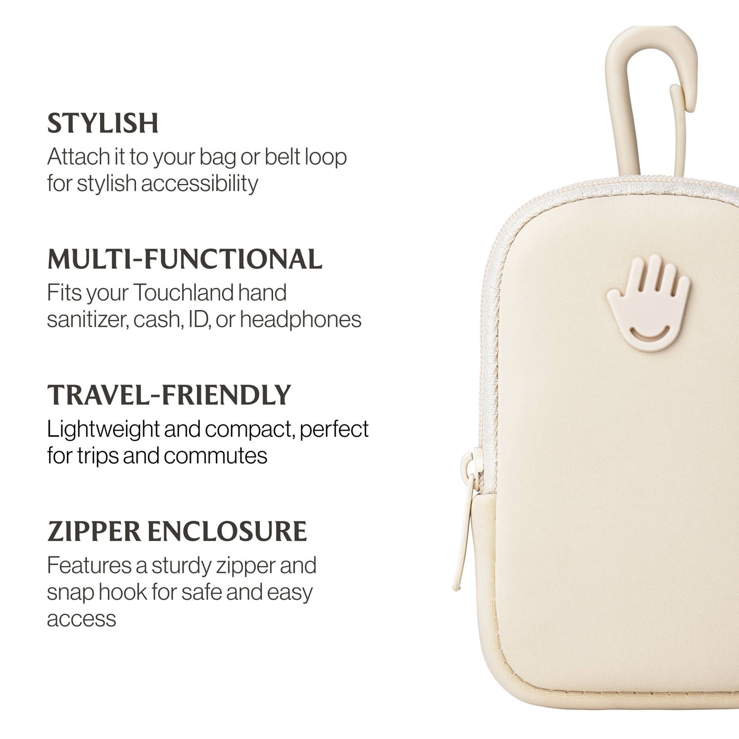 Touchland - Ivory Touchette Pouch