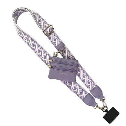 Save The Girls - Clip & Go Strap w/Zippered Pouch XOXO
