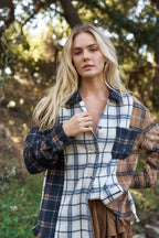 Ashley Plaid Oversize Shacket