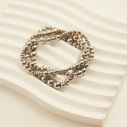 Howard's - Narelle Waterproof Stretch Graduated Ball Bracelet Set