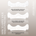 Fazit - Silver Stardust Speckle Makeup Patches