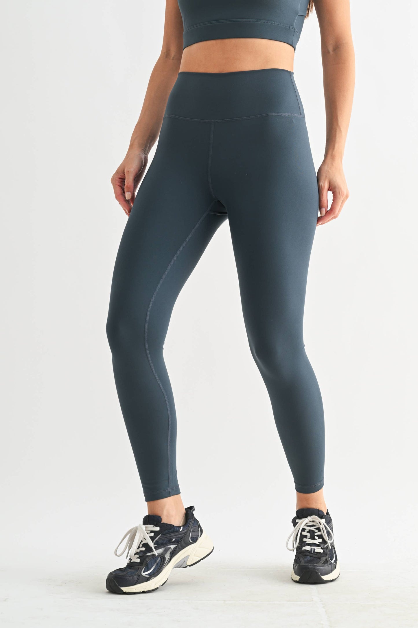 Mono B - Newport FlexForm Foldover High-Waisted Leggings
