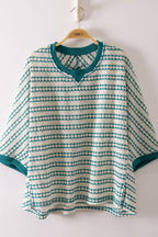 Emmie Textured Stripe Knit Top