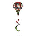 Briarwood Lane - Snowman With Cardinals Hot Air Balloon Spinner