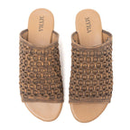 Myra Bag - Dawnlace Desert Curve Sandals in Dusty Beige