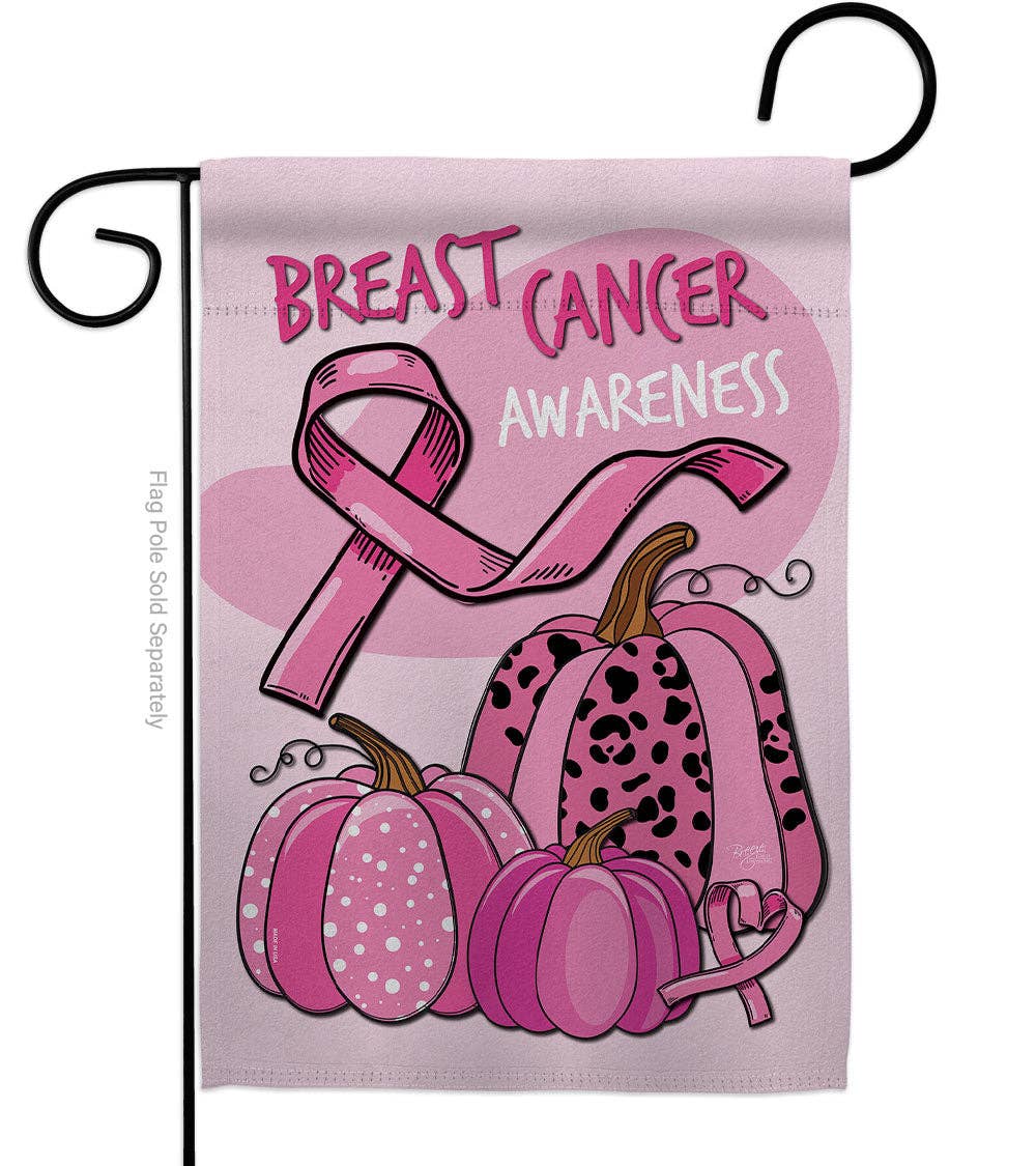 Two Group Flag Co - Flag Pinktober Awareness Ribbon Harvest Autumn Breast