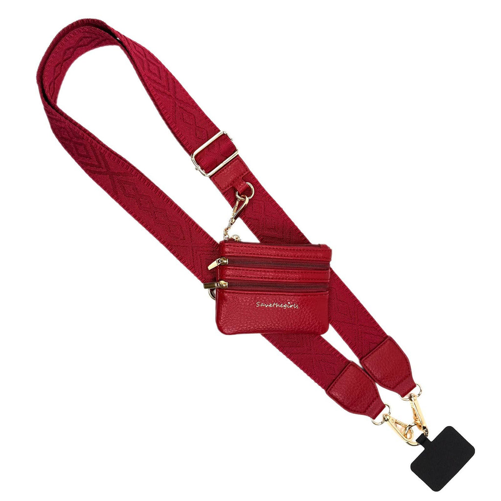Save The Girls - Clip & Go Strap with Zippered Pouch Classic