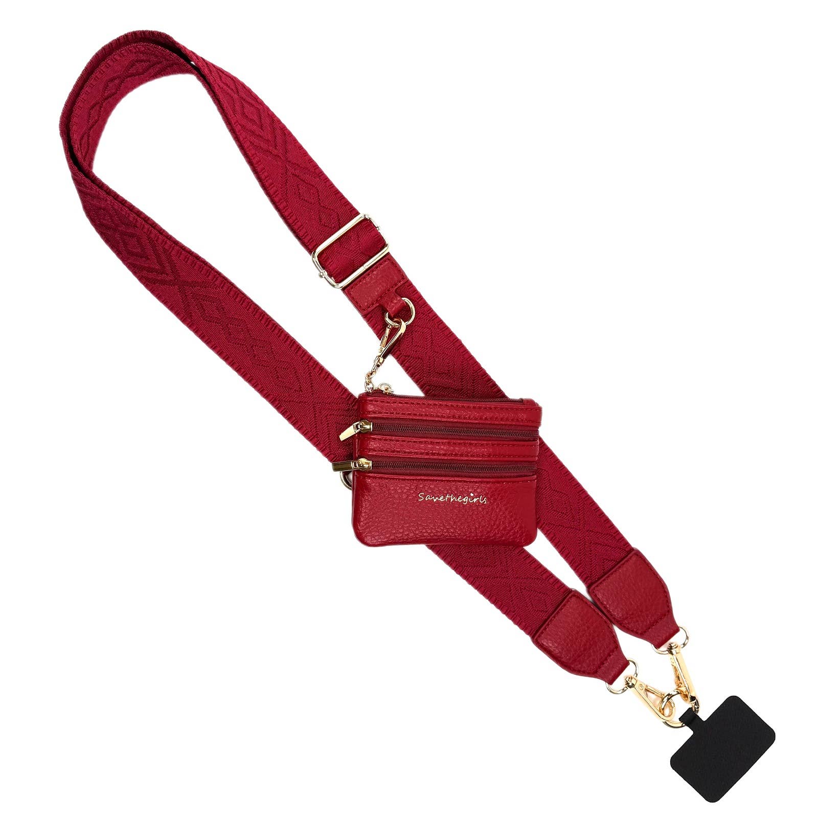 Save The Girls - Clip & Go Strap with Zippered Pouch Classic