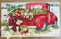 Christmas Puppies Door Mat
