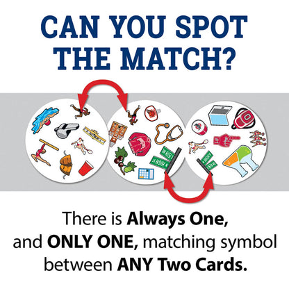 Masterpieces Puzzles - Ohio State Buckeyes NCAA Spot It! Game