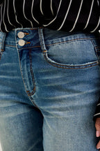 Judy Blue Jeans - MR Boyfriend Cool Denim w/ Cross Back Belt Loops