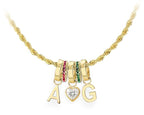 Maya J - Mini Drops of Charm - 14K Gold-Plated Brass