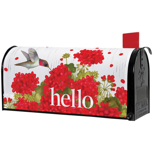 FlagTrends by Carson - "Hello Hummingbird" Mailbox Cover