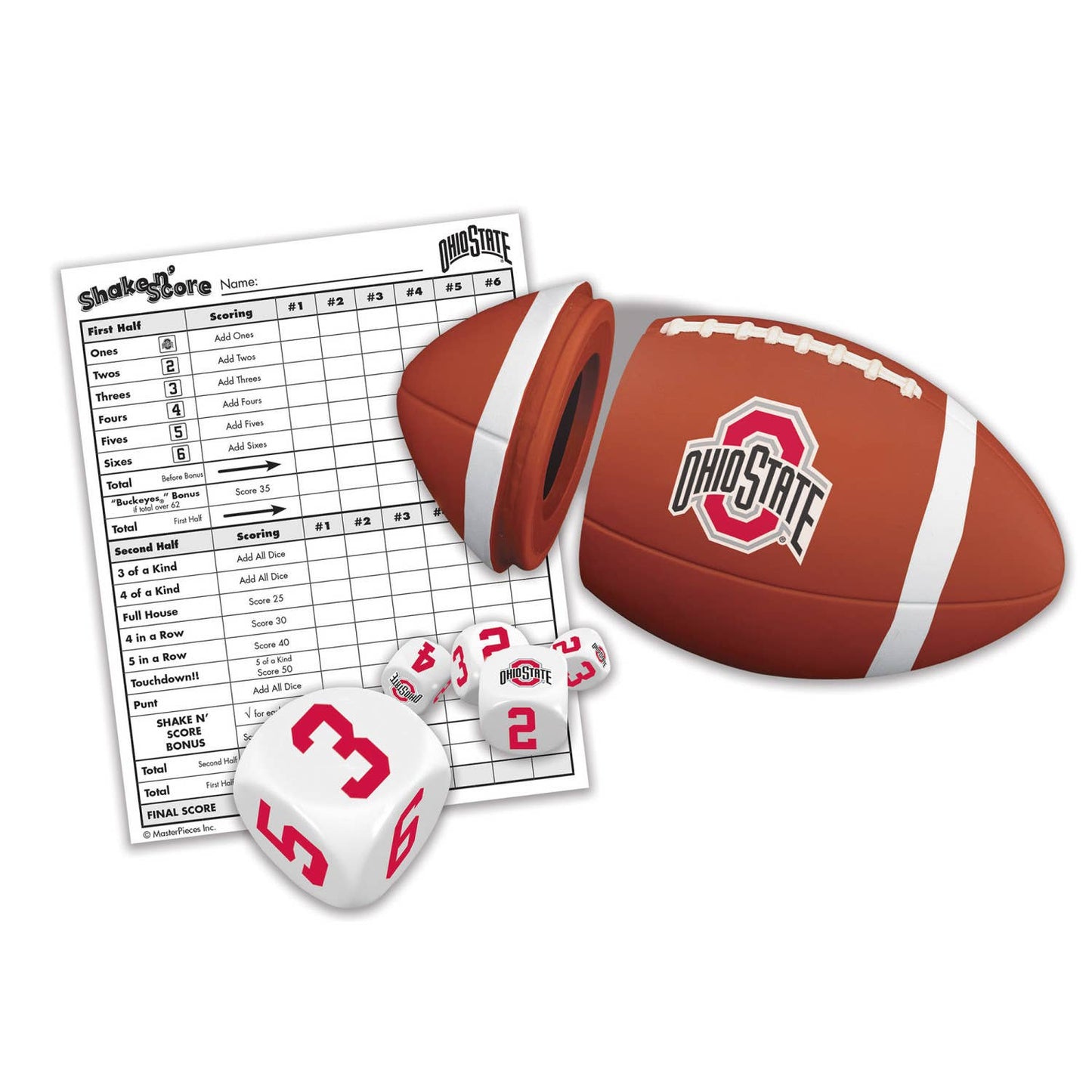 Masterpieces Puzzles - Ohio State Buckeyes NCAA Shake N' Score