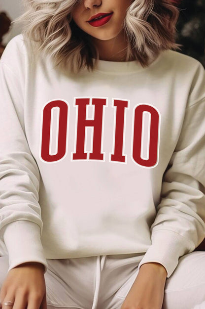 OHIO PUFF GRAPHIC BRUSHED SWEATSHIRTS
