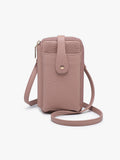 Isla Wallet Crossbody w/ Card Holders & Snap Closure Jen & Co.