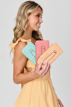 Jen & Co. - WL1889 Saige Slim Card Holder Women's Wallet