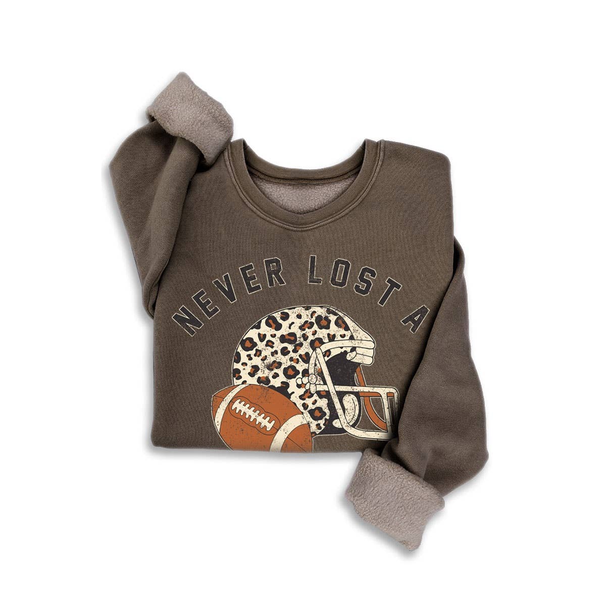 HRTandLUV - NEVER LOST A TAILGATE MINERAL SWEATSHIRTS