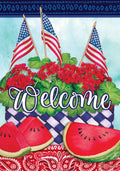 Watermelon and Flags-Flag