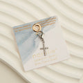 Howard's - Narelle Waterproof Pave Cross Charm