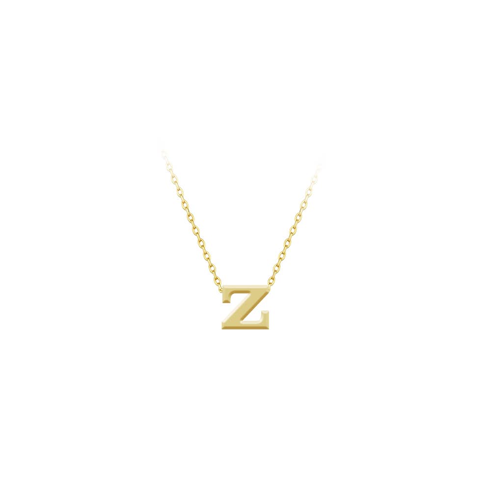 Maya J - Lower Case Mini Initial Necklaces