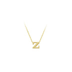 Maya J - Lower Case Mini Initial Necklaces