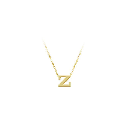 Maya J - Lower Case Mini Initial Necklaces