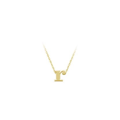 Maya J - Lower Case Mini Initial Necklaces