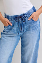 Judy Blue Jeans - HW Wilhemina Elastic WB & Side Panel